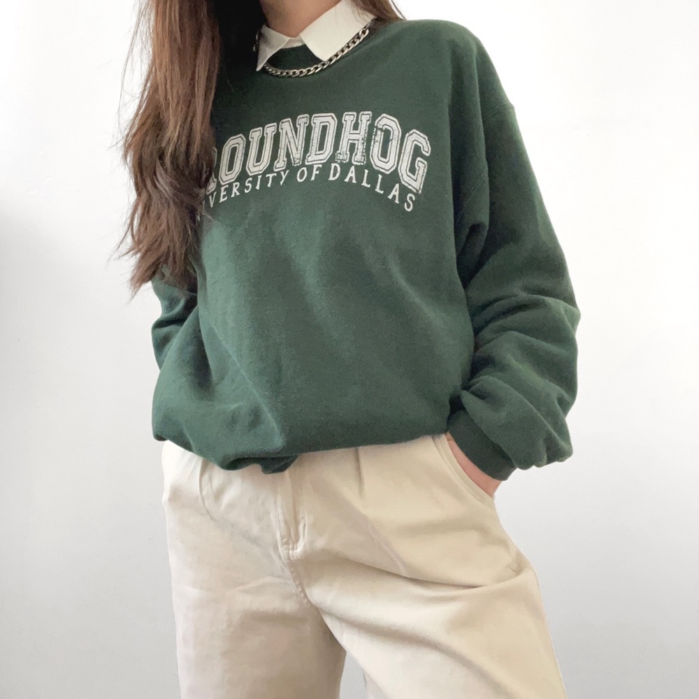 Vintage style crewneck sweatshirt